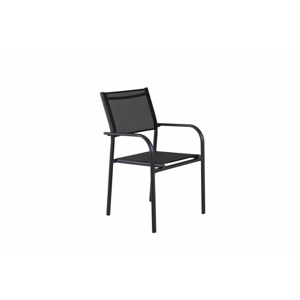 Venture Design Karmstol Santorini 2-pack Svart SKU VEN-9290-408 EAN 7350118411995
