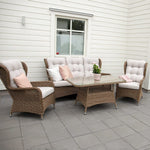 Venture Design Loungegrupp Washington Brun SKU VEN-8190-089 EAN 7350107081727