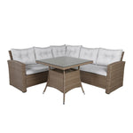 Venture Design Loungegrupp Watford Natur SKU VEN-7218-007 EAN 7350107083103