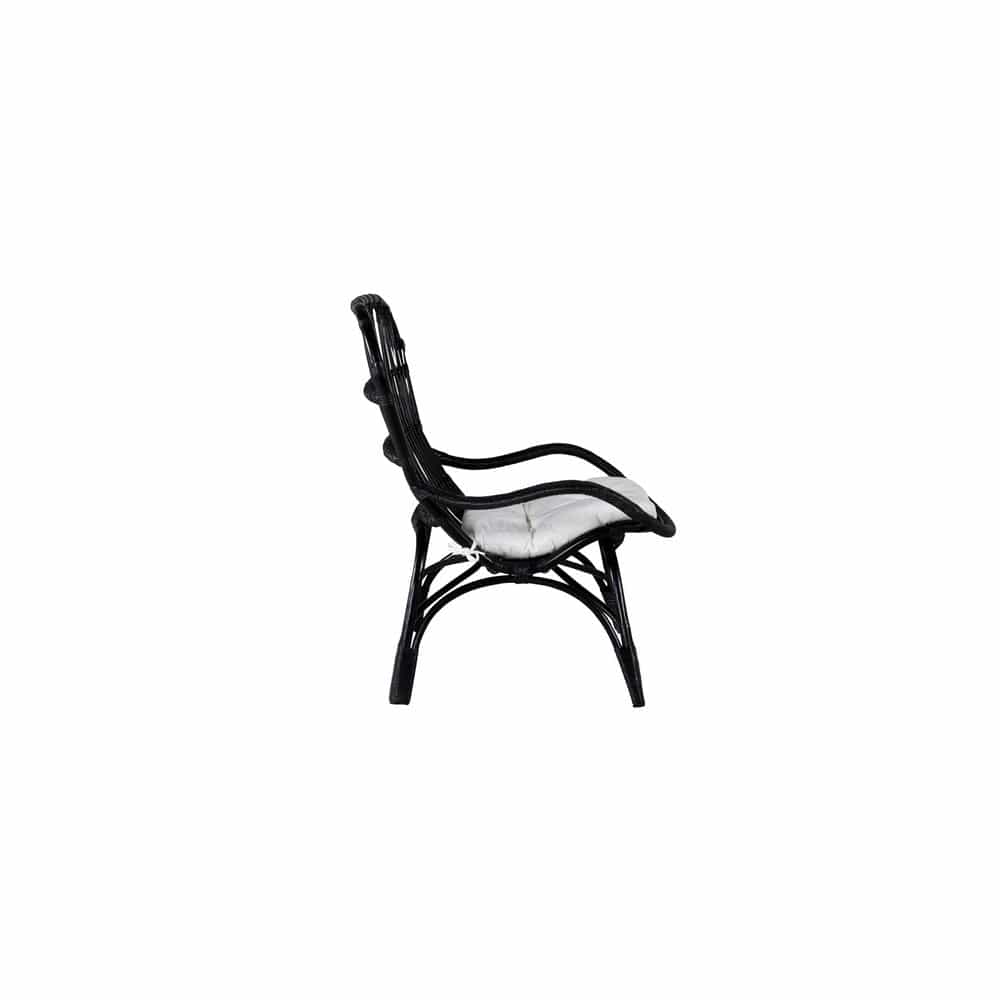Venture Design Loungestol Ella Svart SKU VEN-1571-6012 EAN 7350118411186