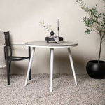Venture Design Matbord Break Rund Vit / Ø90 cm SKU VEN-2079-400 EAN 7350133232629