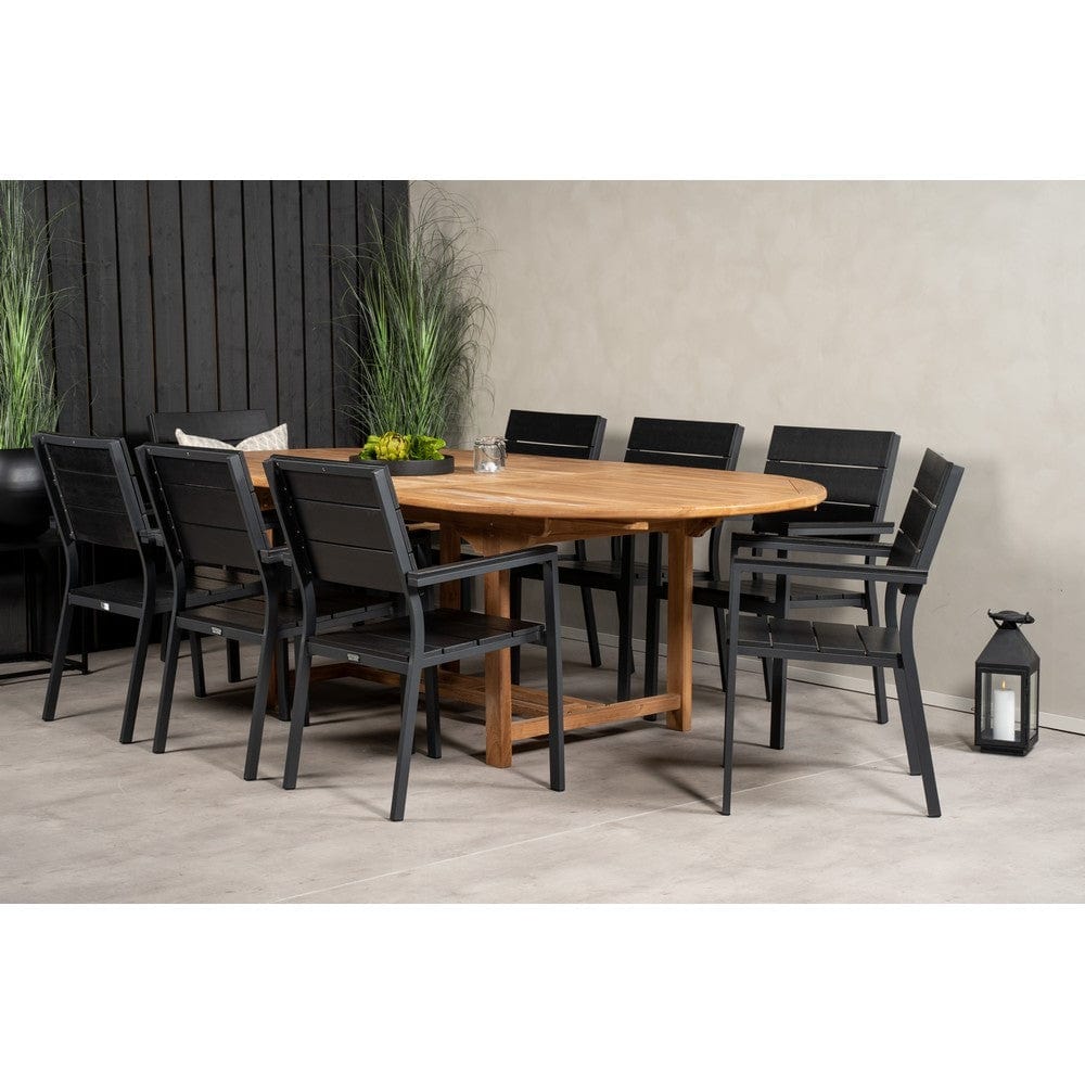 Venture Design Matbord Oval Kenya SKU VEN-9525-444 EAN 7350107081154