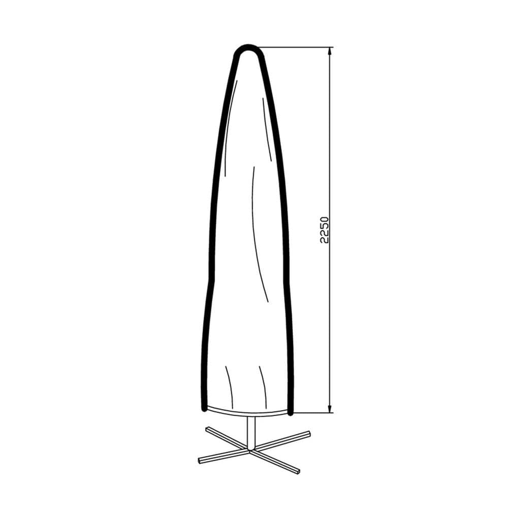 Venture Design Parasollskydd Patio 225 cm SKU VEN-9986-305 EAN 7350118411919