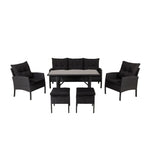 Venture Design Soffgrupp Knock Svart SKU VEN-1528-201 EAN 7350118410875