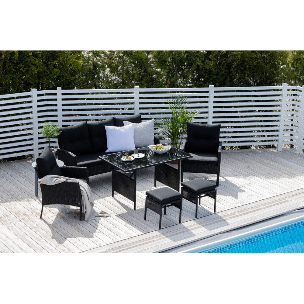 Venture Design Soffgrupp Knock Svart SKU VEN-1528-201 EAN 7350118410875