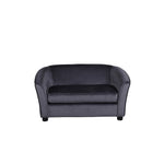 Venture Home Barnsoffa Måna Grå Sammet SKU VEN-15551-955 EAN 7350118417706