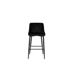 Venture Home Barstol Plaza Svart Velvet 2-pack SKU VEN-17704-888 EAN 7350107089525