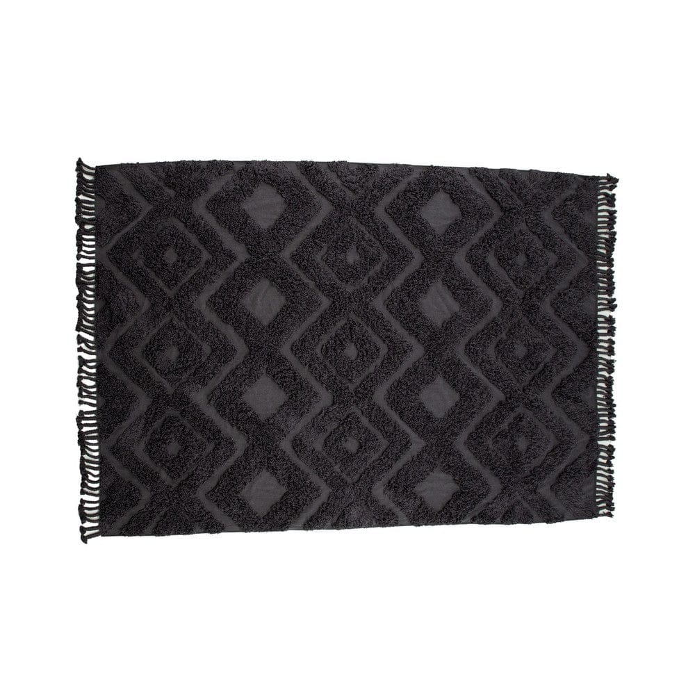 Venture Home Bomullsmatta Hilma Mörkgrå / 300x200 cm SKU VEN-16032-107 EAN 7340206975348