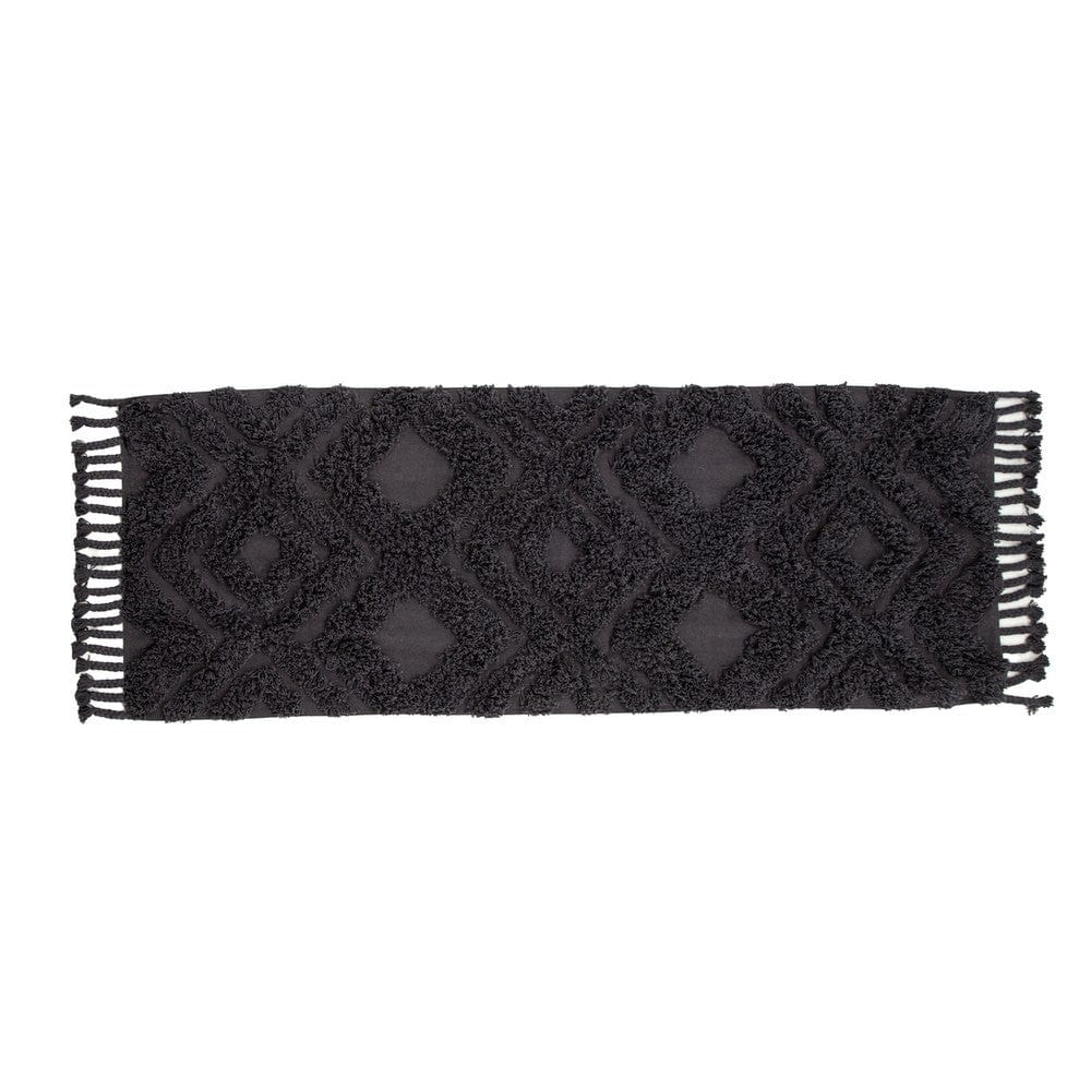 Venture Home Bomullsmatta Hilma Mörkgrå / 200x70 cm SKU VEN-16033-107 EAN 7340206975379