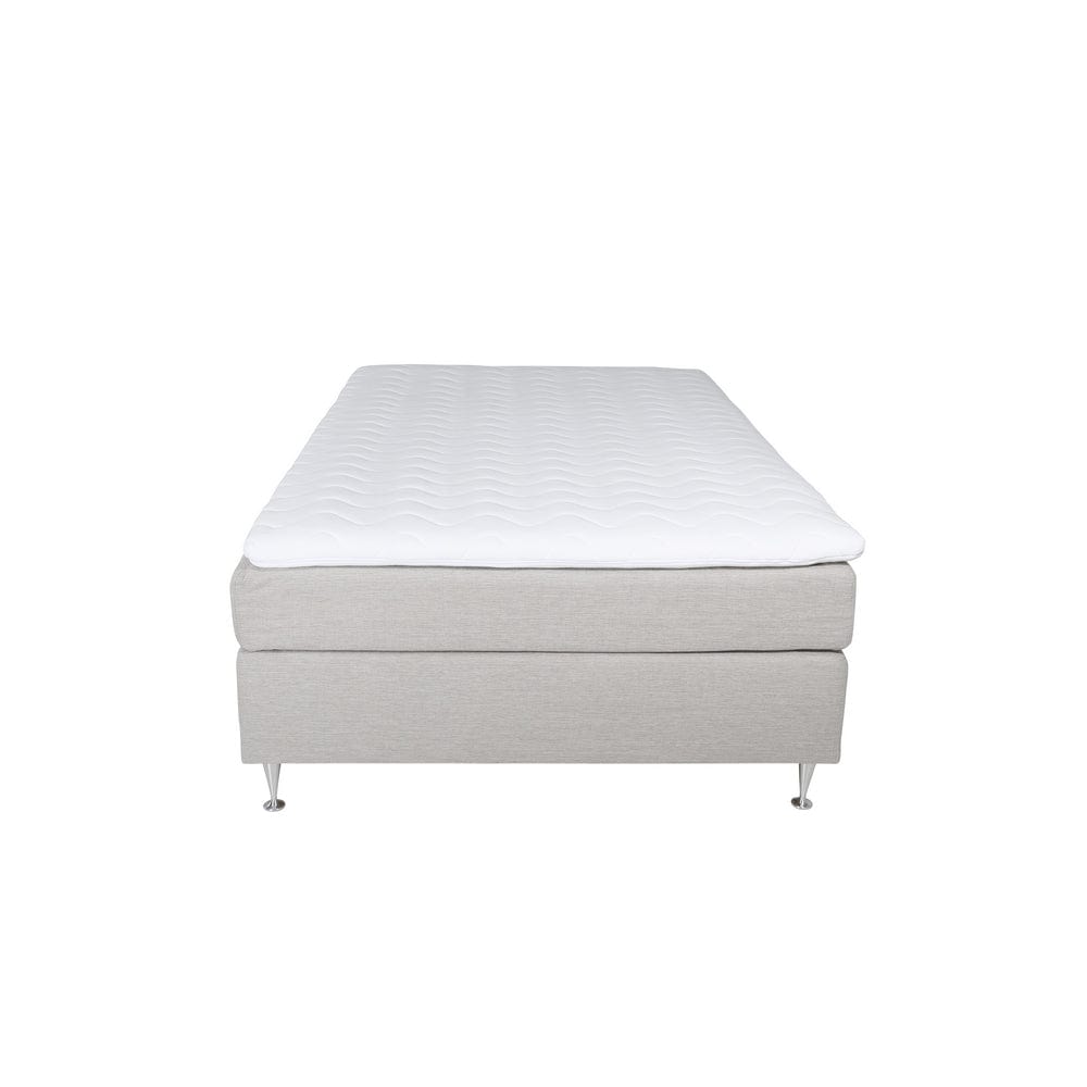 Venture Home Enkelsäng Tällberg 120x200 cm Medium Beige Tyg SKU VEN-15405-601 EAN 7350118413531
