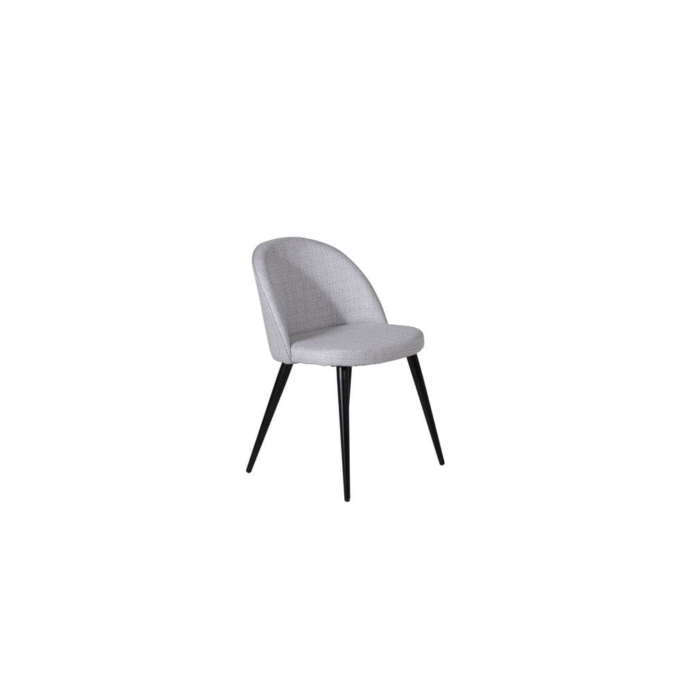 Venture Home Matstol Velvet Black 2-pack Ljusgrå SKU VEN-19924-855 EAN 7350107089440