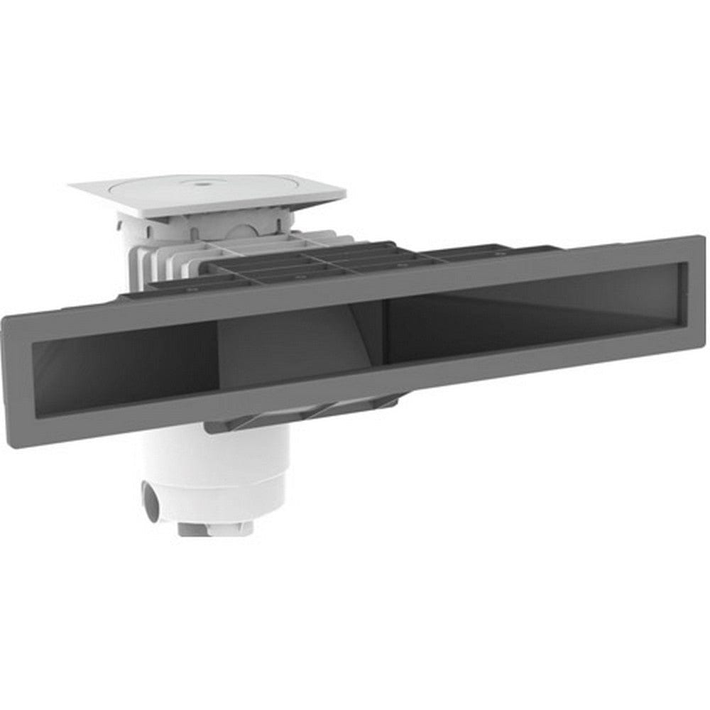 Weltico Bräddavlopp A800 Antracit Liner SKU POE-WEL-250-0131 EAN