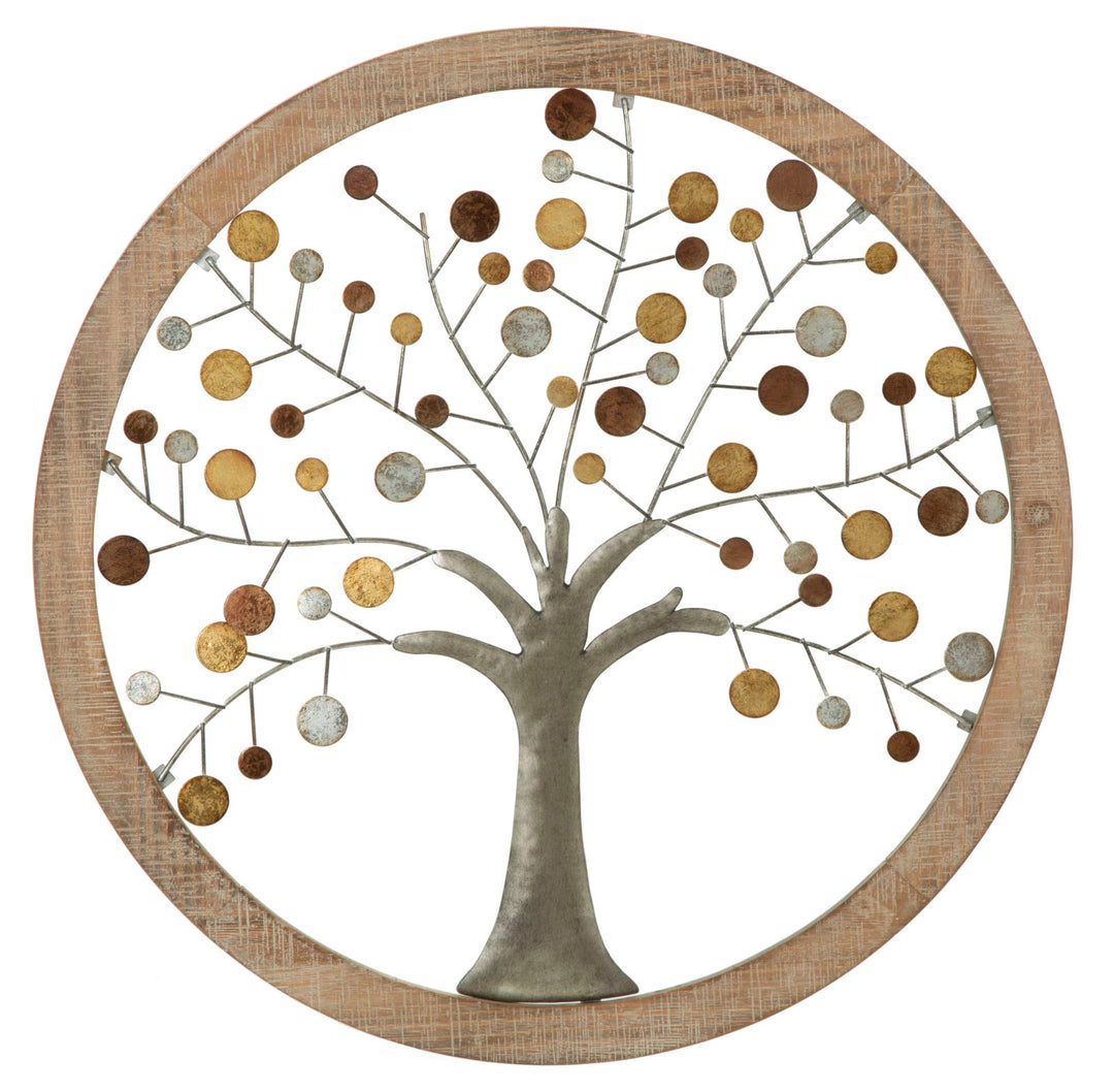Mauro Ferretti Albero della Vita väggpanel med spegel Ø61 cm