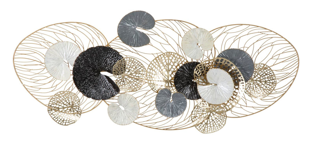 Mauro Ferretti Luxy 3D-väggpanel med blad 124,5 × 55 cm