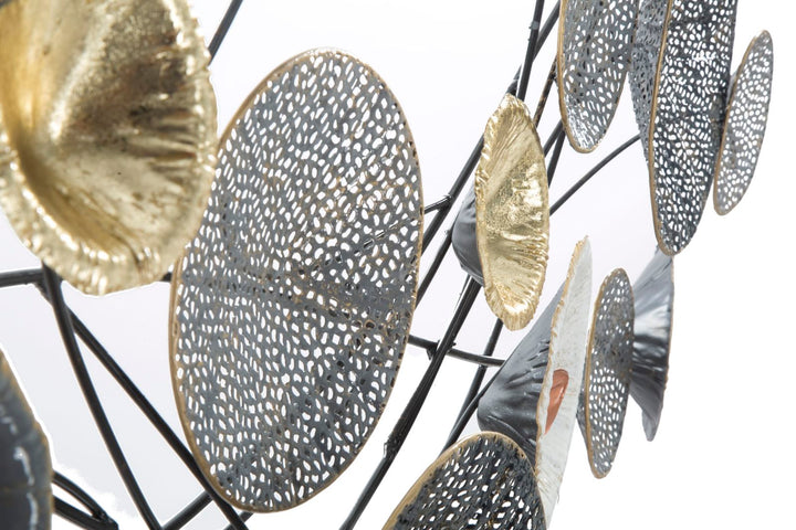 Mauro Ferretti Grid abstrakt 3D-väggpanel 135 × 69 cm - multifärgad