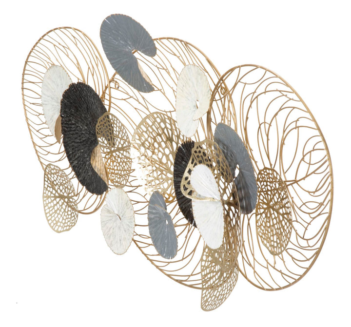 Mauro Ferretti Luxy 3D-väggpanel med blad 124,5 × 55 cm