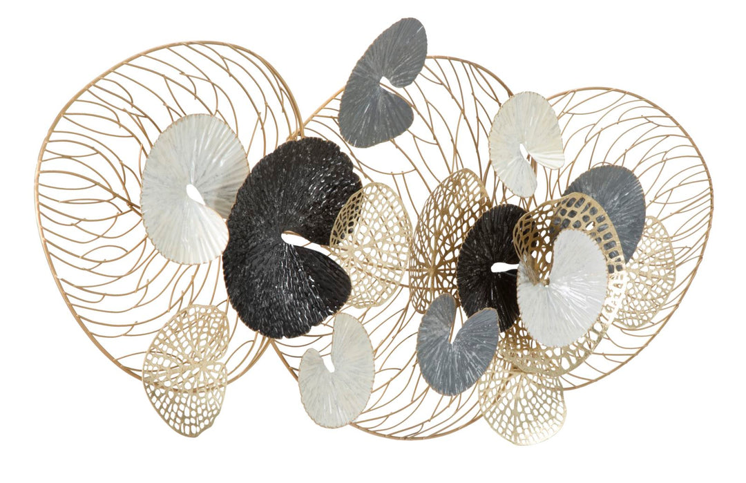 Mauro Ferretti Luxy 3D-väggpanel med blad 124,5 × 55 cm