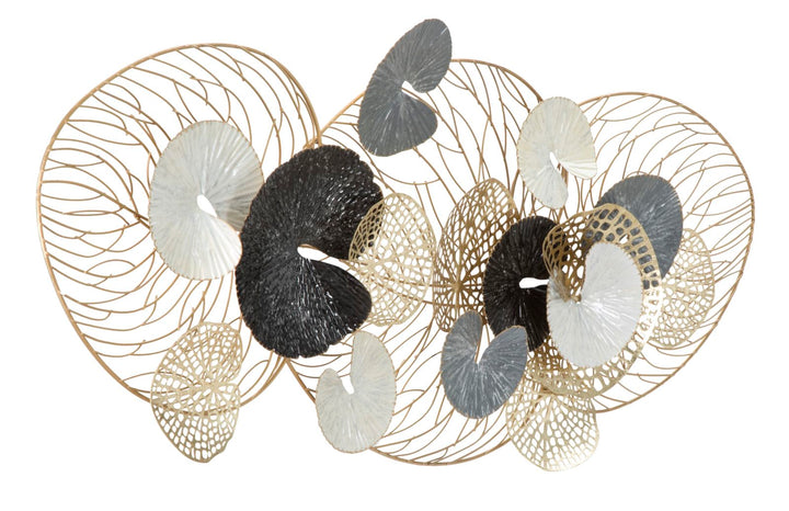 Mauro Ferretti Luxy 3D-väggpanel med blad 124,5 × 55 cm