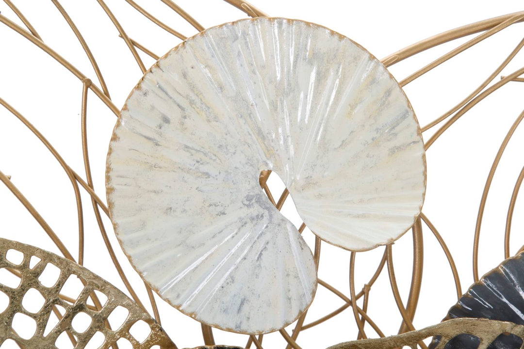 Mauro Ferretti Luxy 3D-väggpanel med blad 124,5 × 55 cm