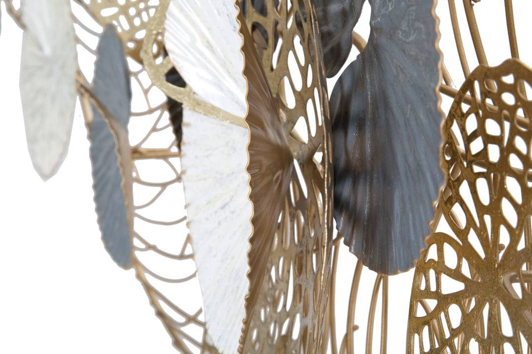 Mauro Ferretti Luxy 3D-väggpanel med blad 124,5 × 55 cm