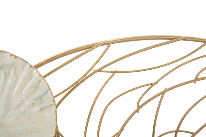Mauro Ferretti Luxy 3D-väggpanel med blad 124,5 × 55 cm
