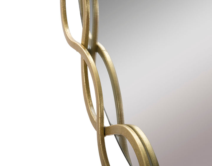 Mauro Ferretti Eleonor väggspegel 73,5 × 72 cm - guld