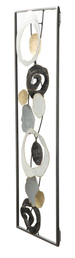 Mauro Ferretti Dixy abstrakt 3D-väggpanel 28,5 × 74 cm