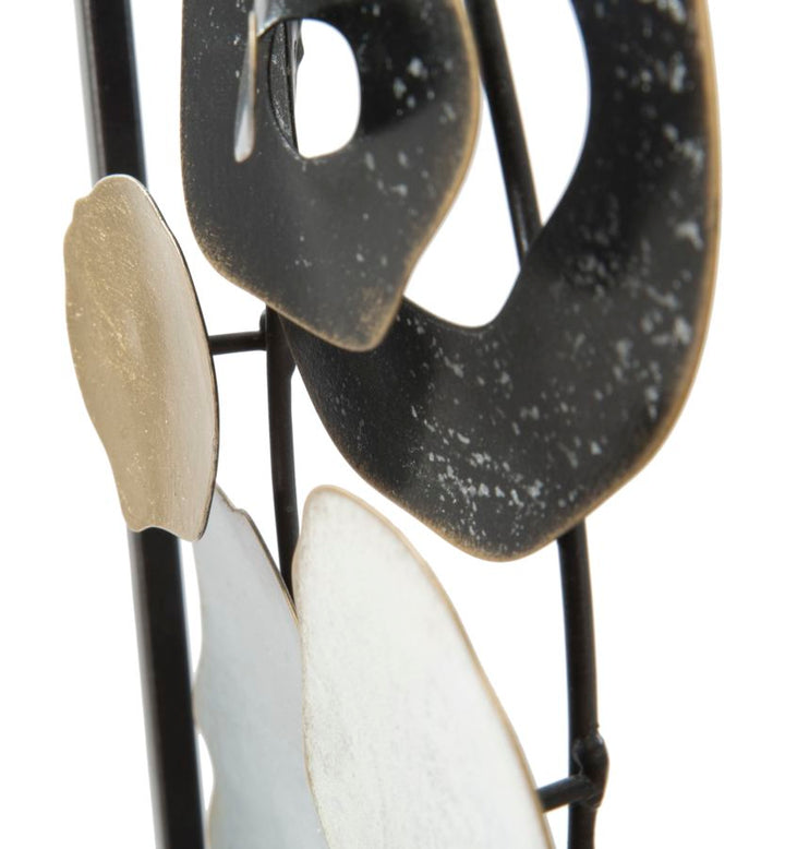 Mauro Ferretti Dixy abstrakt 3D-väggpanel 28,5 × 74 cm
