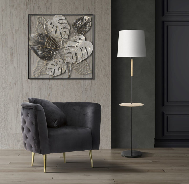 Mauro Ferretti Bucarest fåtölj 76 × 74 × 71 cm - svart