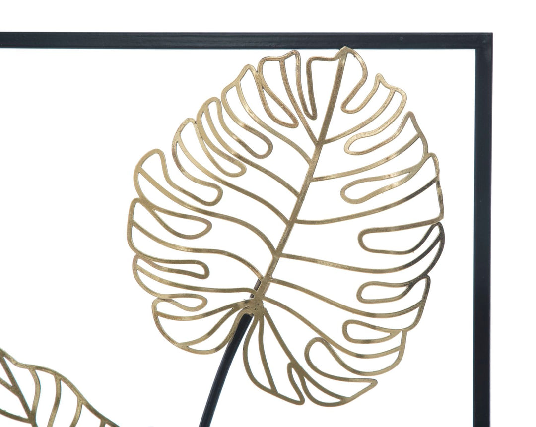 Mauro Ferretti Luxy B 3D-väggpanel med blad 31 × 90 cm