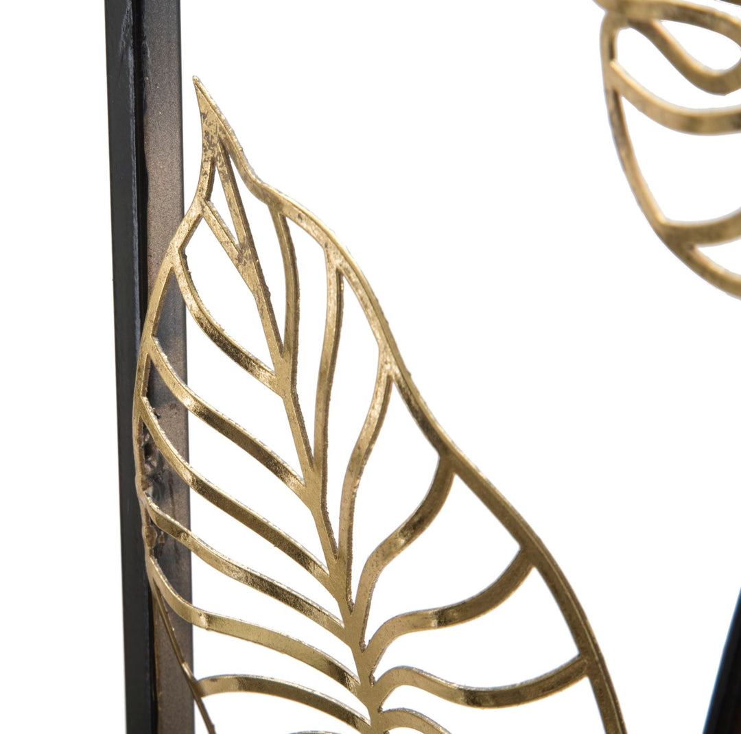 Mauro Ferretti Luxy B 3D-väggpanel med blad 31 × 90 cm