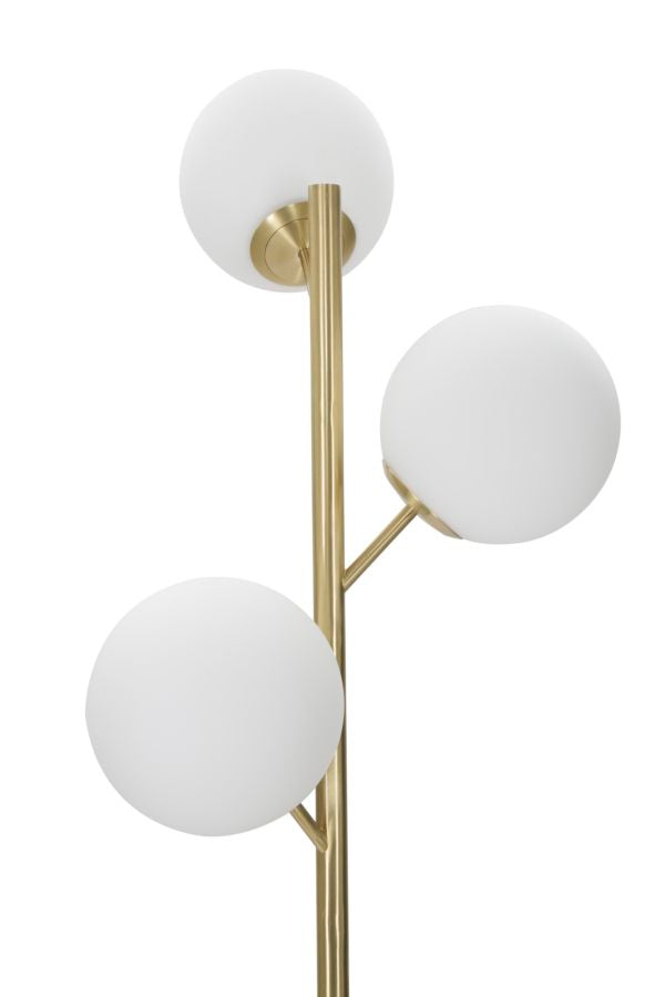 Mauro Ferretti Glamy golvlampa 3 ljus 190 cm