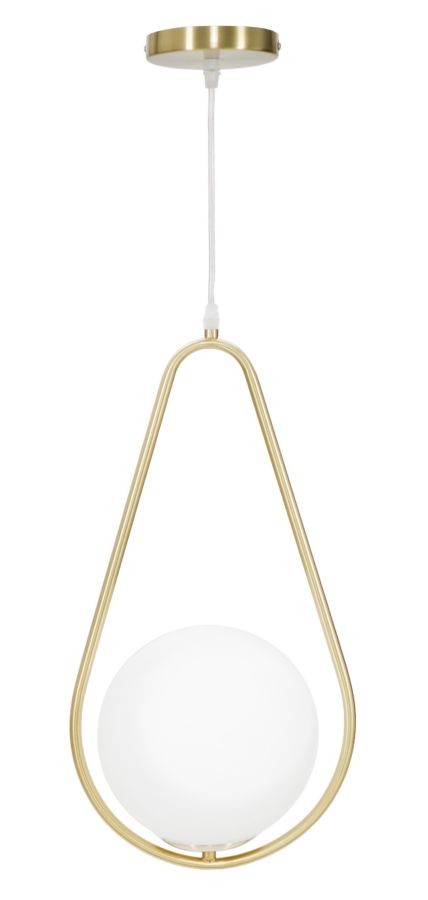 Mauro Ferretti Glamy Drop taklampa 46 cm