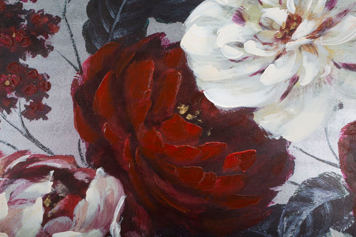 Mauro Ferretti White Red Flower canvastavla 120 × 60 cm