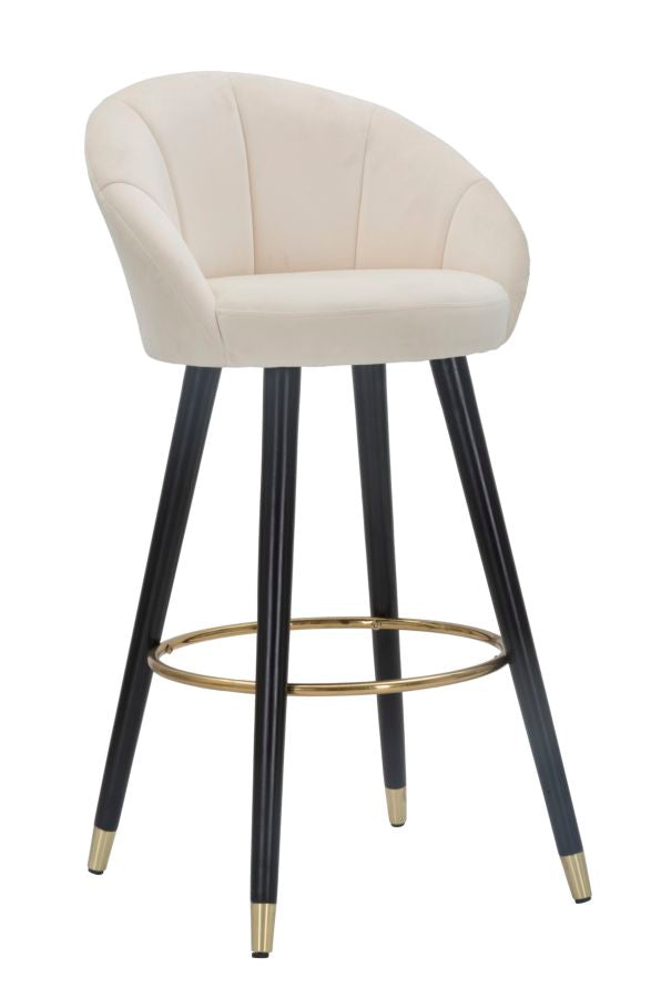 Mauro Ferretti Prague barstol 104 cm - creme