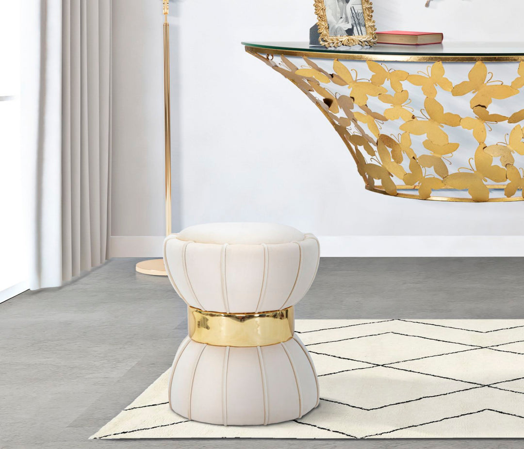 Mauro Ferretti Flower pall Ø40 × 44 cm - creme