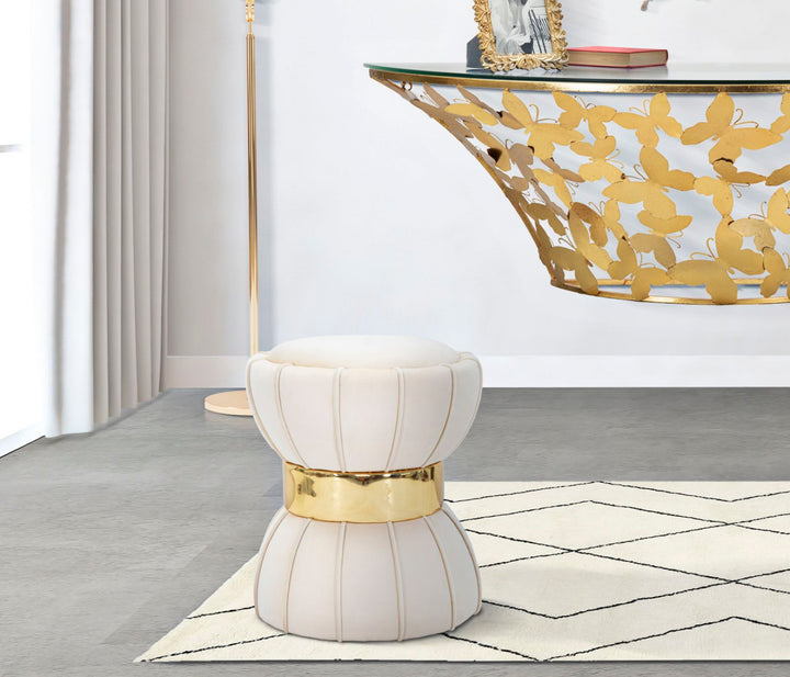 Mauro Ferretti Flower pall Ø40 × 44 cm - creme