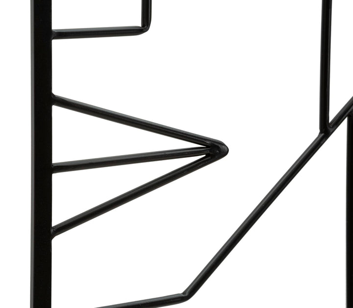 Mauro Ferretti Tribal Simply 3D-väggpaneler 2-pack 60 × 80 cm - svart