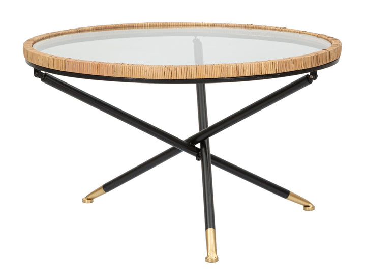 Mauro Ferretti Saint Barth runt soffbord Ø80 cm