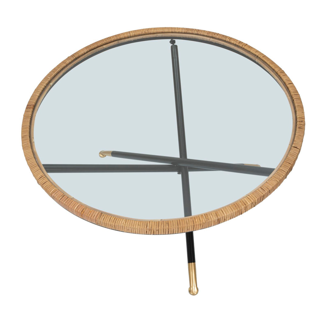 Mauro Ferretti Saint Barth runt soffbord Ø80 cm