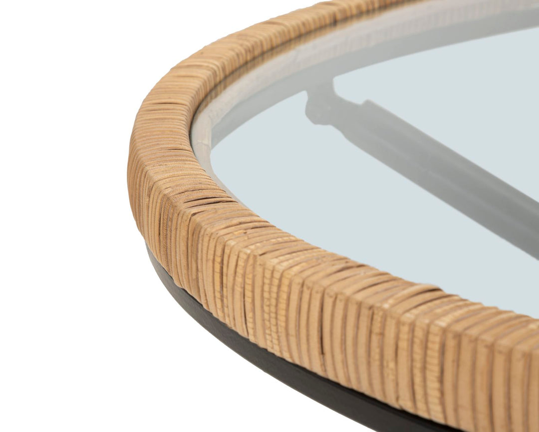 Mauro Ferretti Saint Barth runt soffbord Ø80 cm