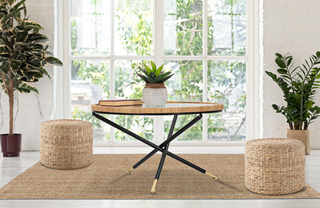 Mauro Ferretti Saint Barth runt soffbord Ø80 cm