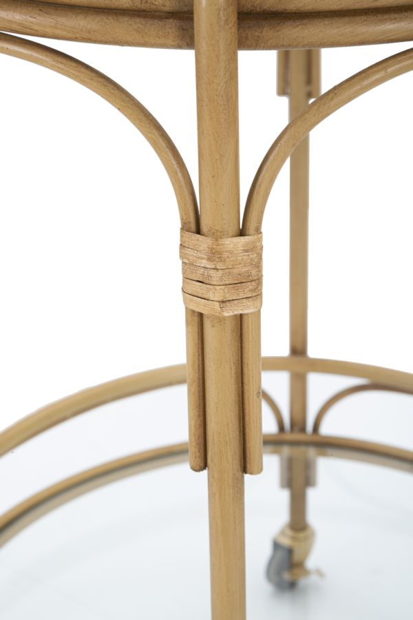 Mauro Ferretti Panama rund serveringsvagn Ø51 cm