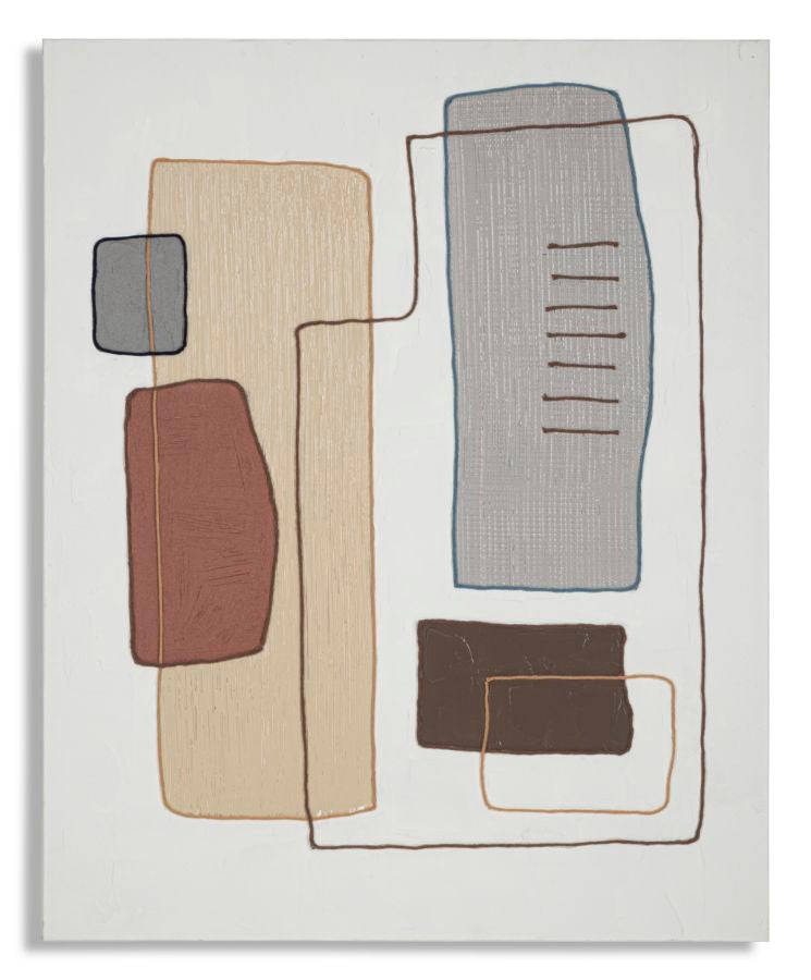 Mauro Ferretti Paint B abstrakt canvastavla 80 × 100 cm