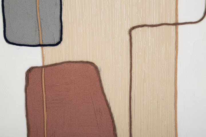 Mauro Ferretti Paint B abstrakt canvastavla 80 × 100 cm