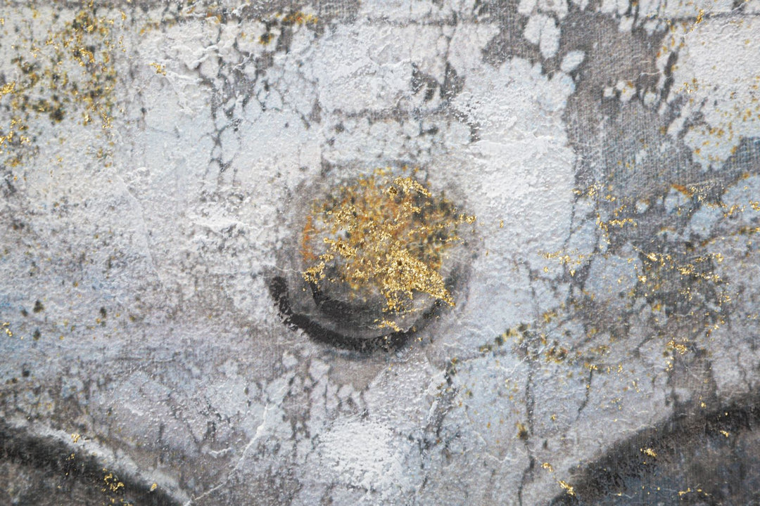 Mauro Ferretti Face Buddha Light A tavla 80 × 120 cm - multicolor/guld