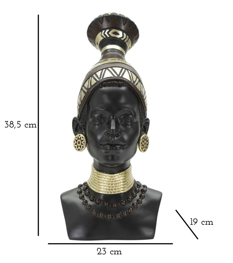 Mauro Ferretti Massai Woman Tribe figur 38,5 cm