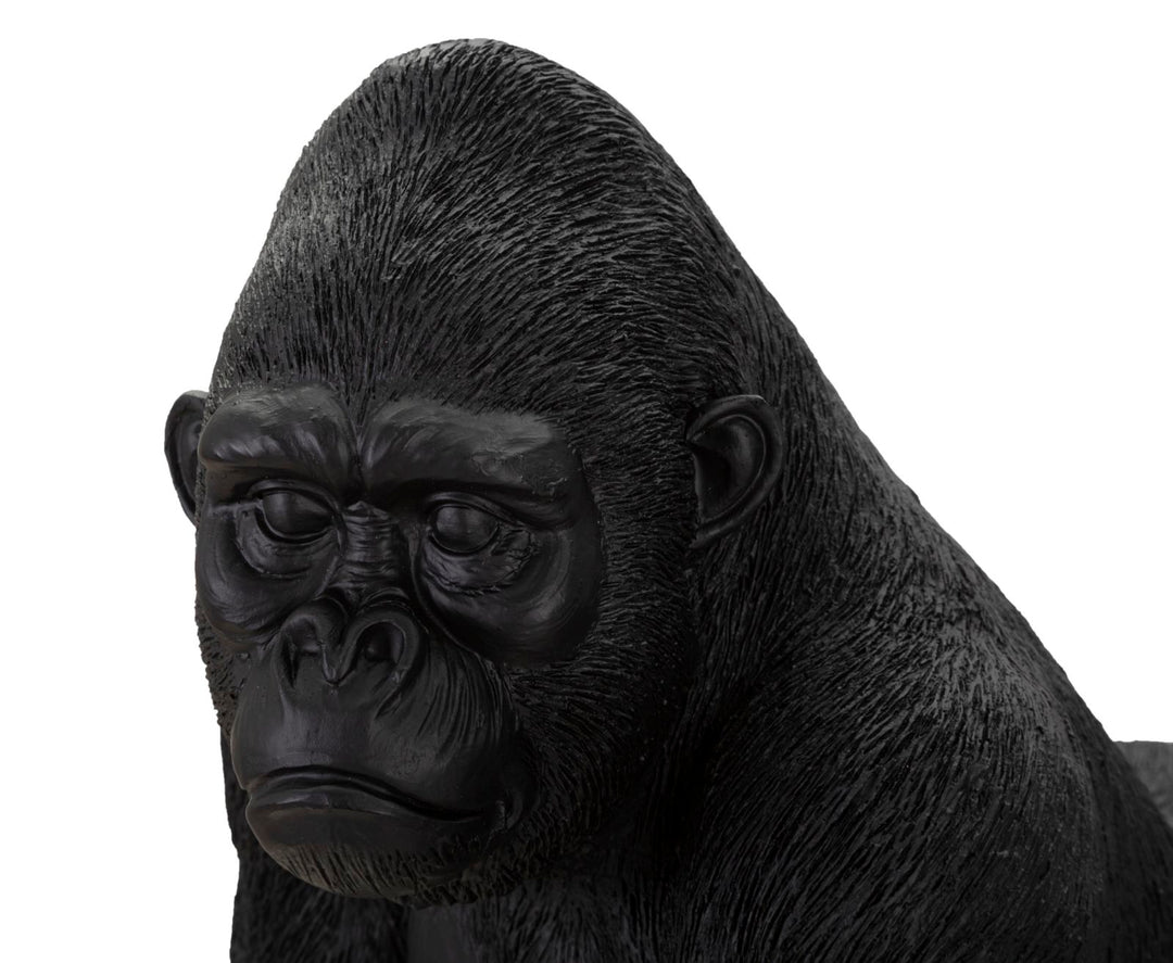 Mauro Ferretti Black Gorilla skulptur 37,5 cm