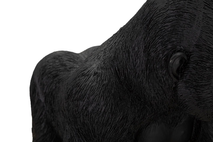 Mauro Ferretti Black Gorilla skulptur 37,5 cm