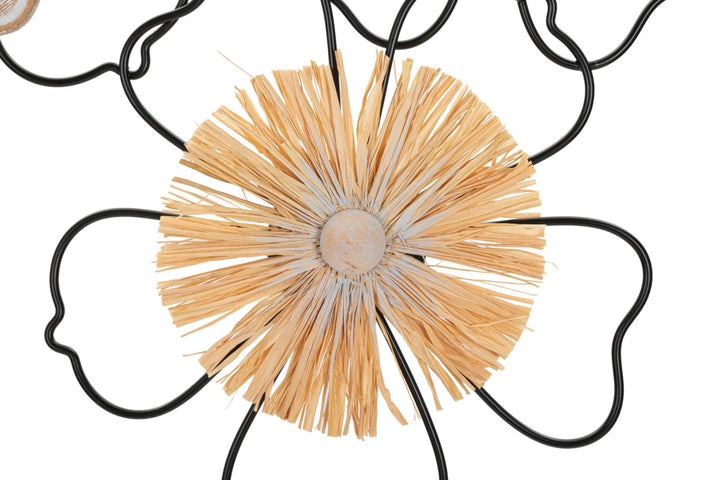 Mauro Ferretti Itis 3D-väggpanel 75 × 42 cm - brun/svart